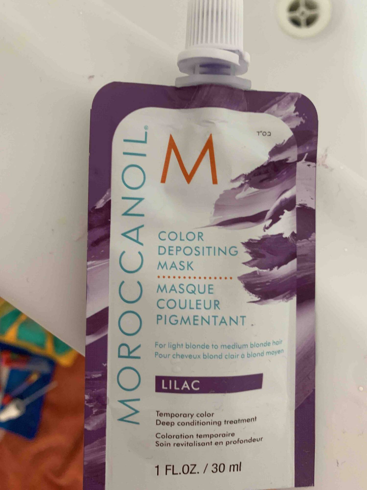 MOROCCANOIL - Lilac - Masque couleur pigmentant