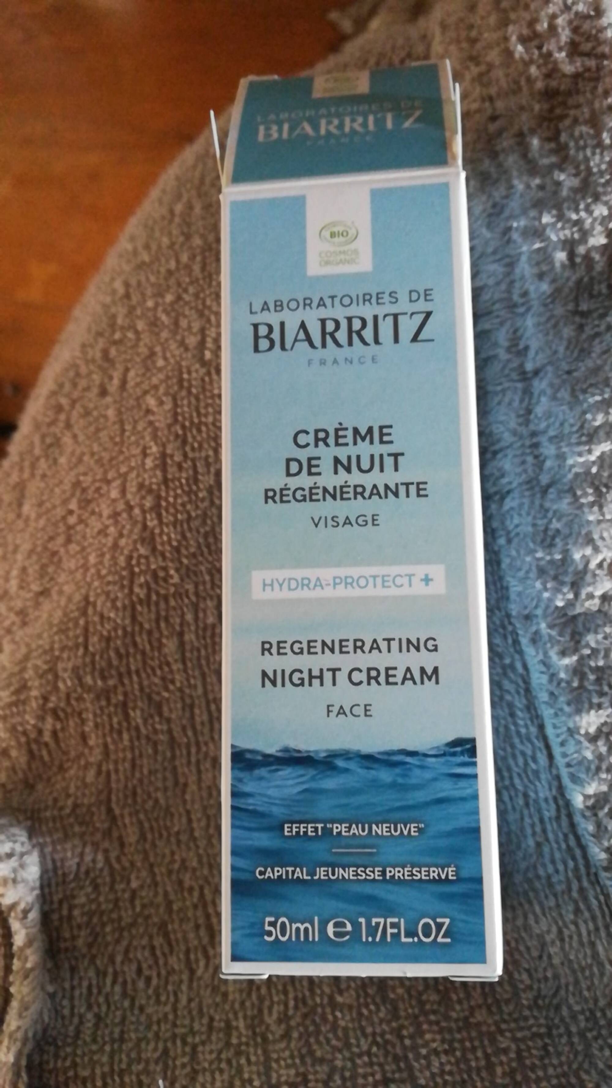LABORATOIRES DE BIARRITZ - Crème de nuit régénérante visage