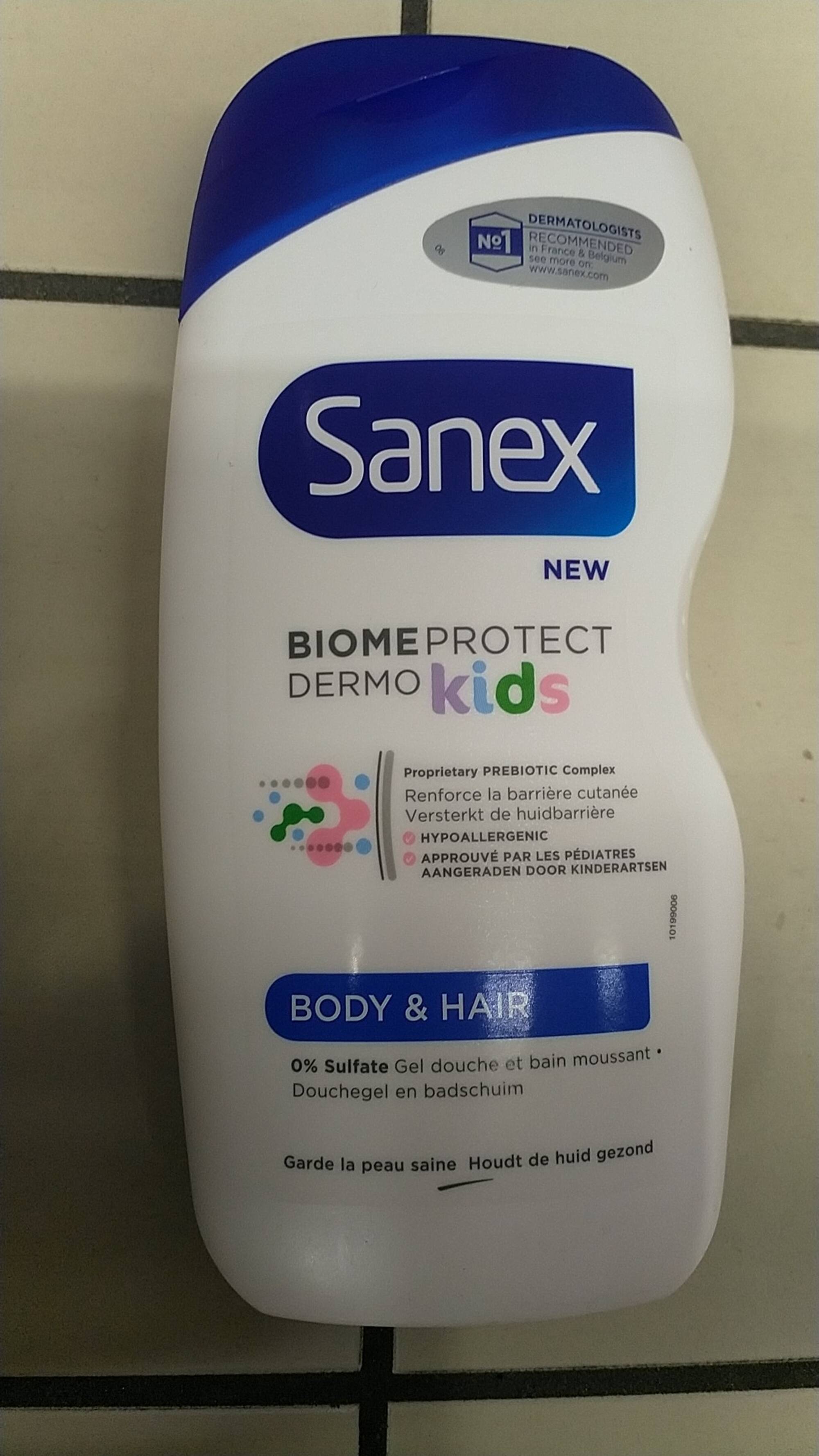 SANEX - Biome protect dermo kids - Gel douche et bain moussant