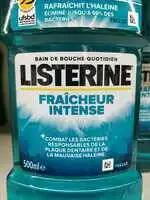 LISTERINE - Bain de bouche fraîcheur intense 