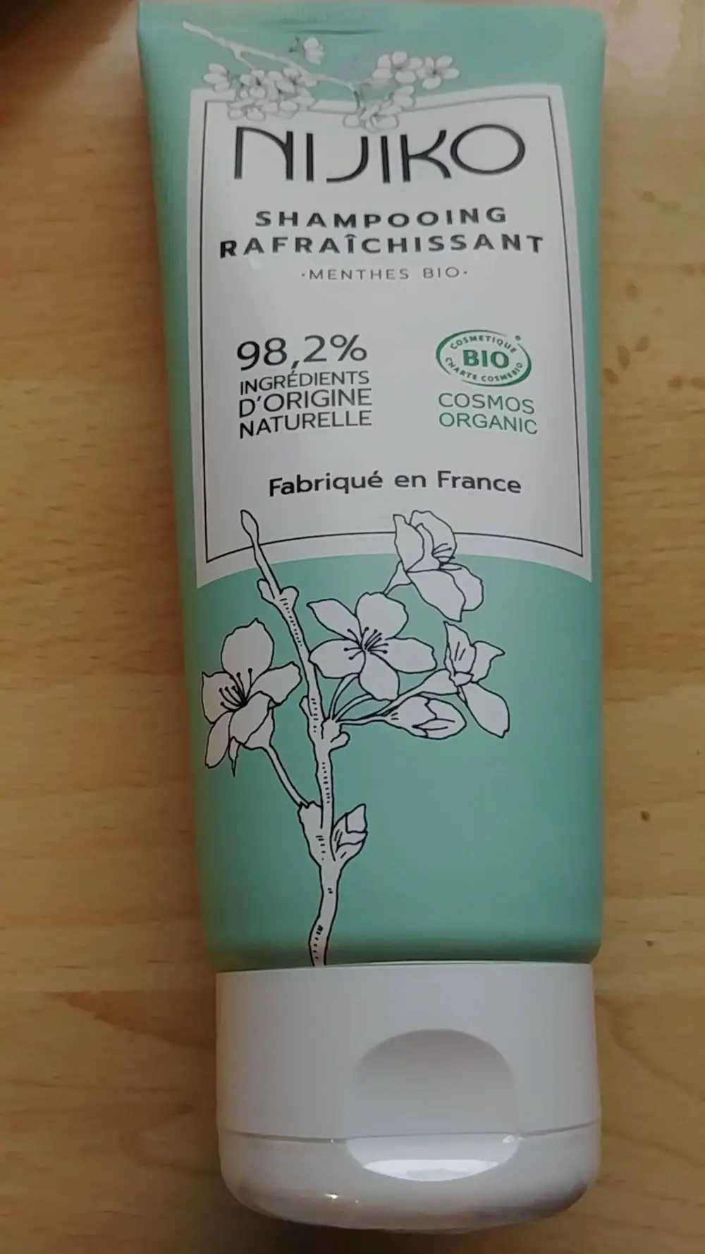 NIJIKO - Shampooing rafraîchissant menthes bio 