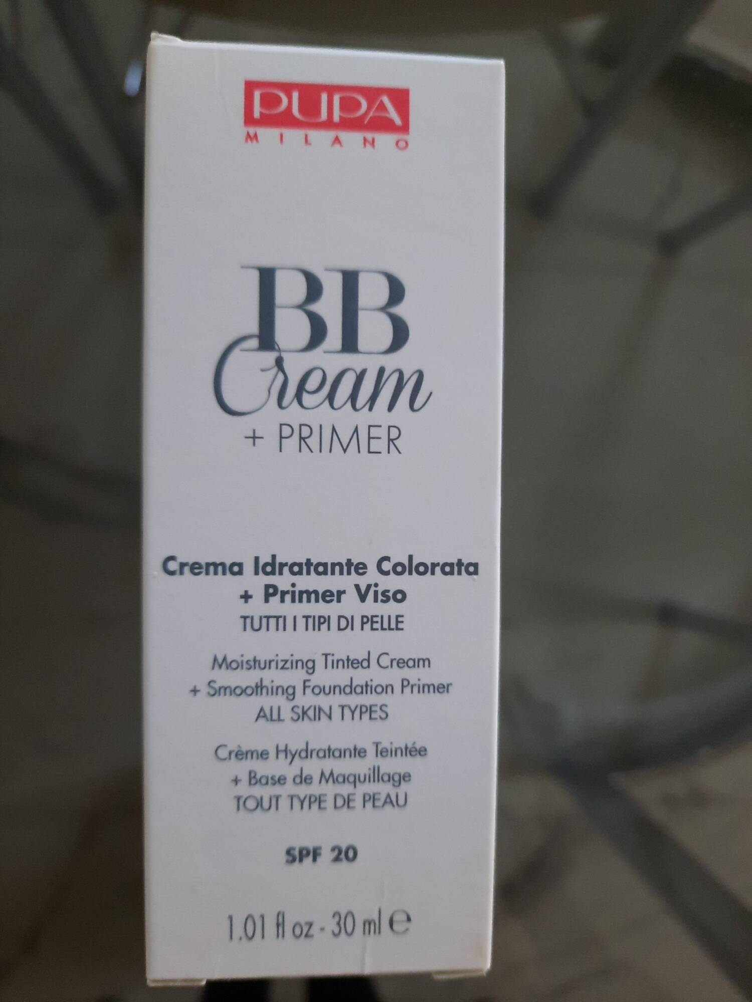 PUPA MILANO - BB Cream + Primer spf 20