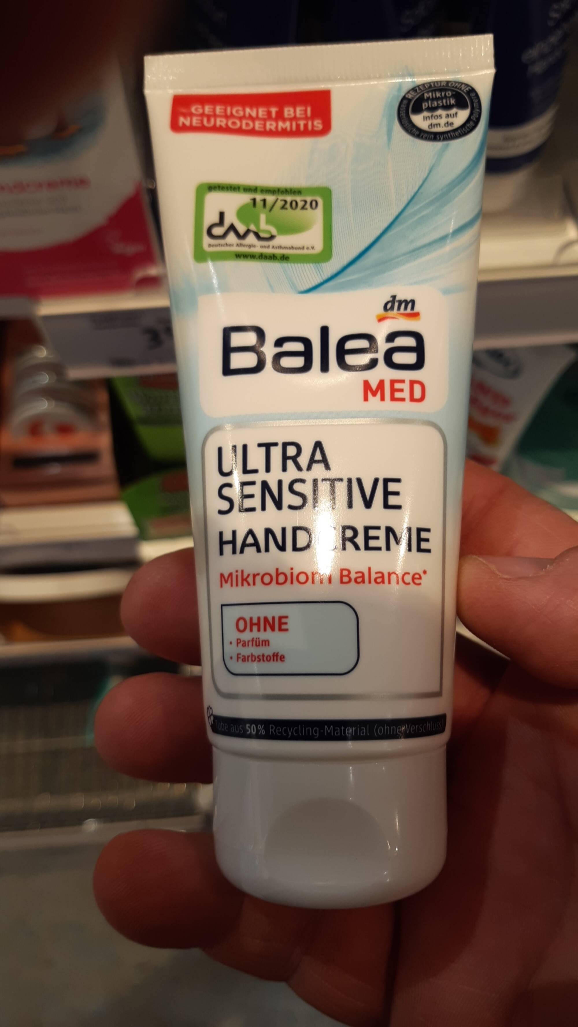 BALEA MED - Ultra sensitive - Handcreme