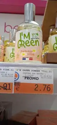 I'M GREEN - Summer vibes - Eau de toilette