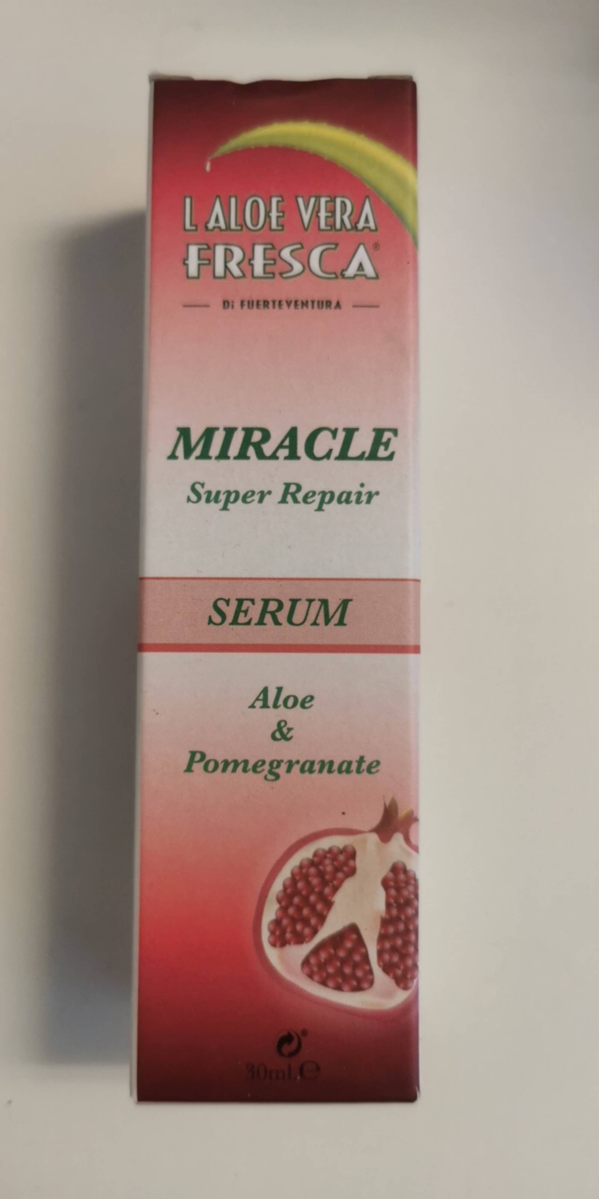 L'ALOE VERA FRESCA - Miracle super repair - Serum