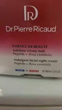 DR PIERRE RICAUD - Essence de beauté - Sublime crème nuit