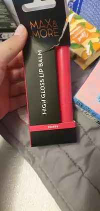 MAX & MORE - Poppy - High Gloss Lip Balm 