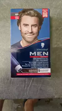 SCHWARZKOPF - Men perfect - Gel colorant 60 châtain naturel