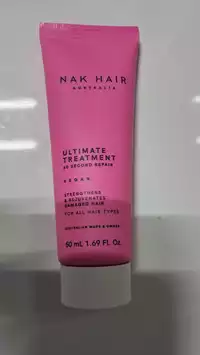 NAK HAIR AUSTRALIA - Ultimate treatment 60 second repair