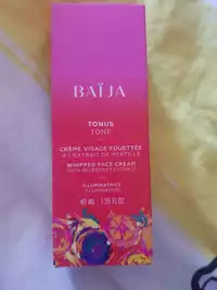 BAIJA - Tonus - Crème visage fouettée