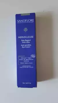 SANOFLORE - Merveilleuse - Soin regard anti-rides