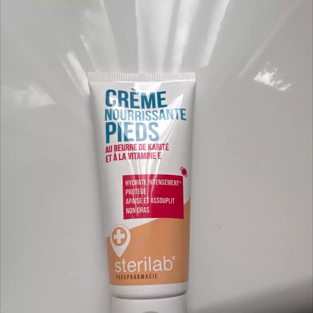 STERILAB - Crème nourrissante pieds