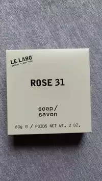 LE LABO - Rose 31 - Savon