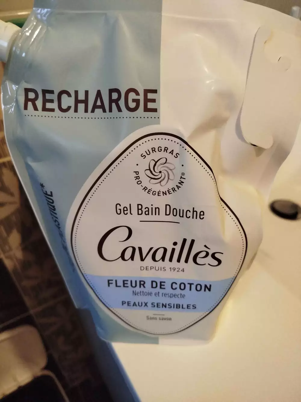 CAVAILLES - Fleur de coton - Gel bain douche