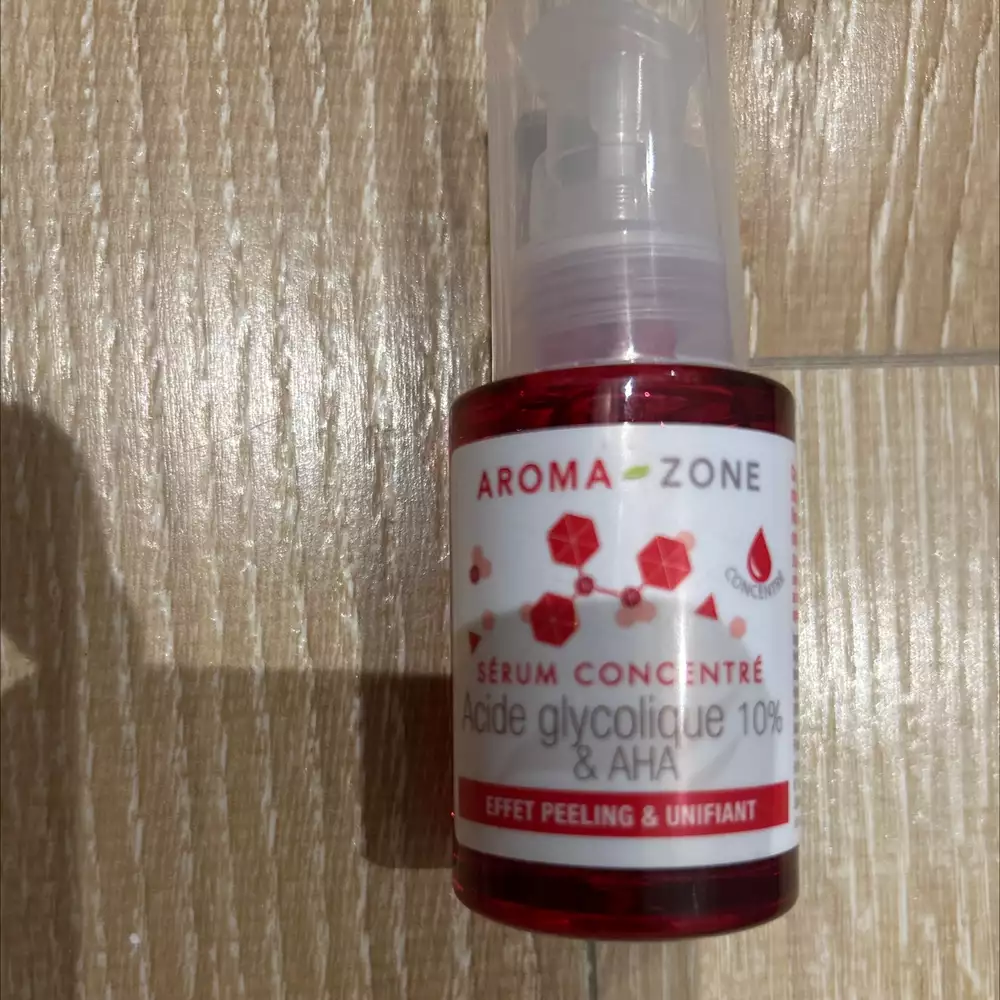 AROMA-ZONE - Sérum concentré acide glycolique 10% & AHA
