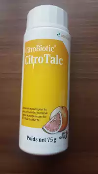 CITROBIOTIC - Citro talc - Déodorant et poudre pour les pieds