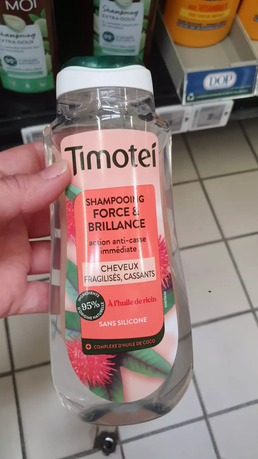 TIMOTEI - Shampooing force & brillance