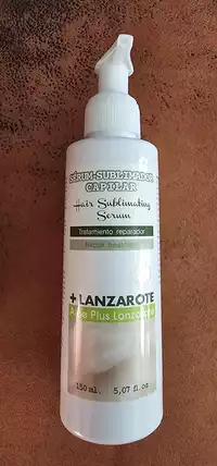ALOÈS PLUS LANZAROTE - Sérum sublimador capilar