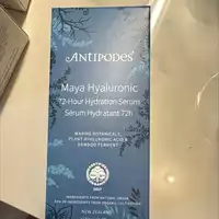 ANTIPODES - Maya hyaluronic - Sérum hydratant 72h