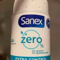 SANEX - Extra control Zero % - Déodorante 48h