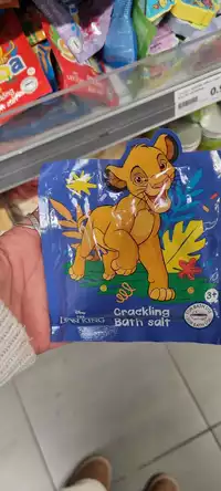 DISNEY - The lion king - Sel de bain crépicant