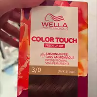 WELLA PROFESSIONALS - Color touch - Coloration sans ammoniaque 3/0 dark brown