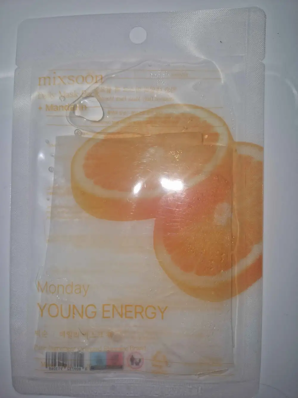 MIXSOON - Monday Young energy - Daily mask pack