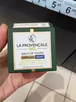 LA PROVENÇALE BIO - Balm of youth anti-âge night