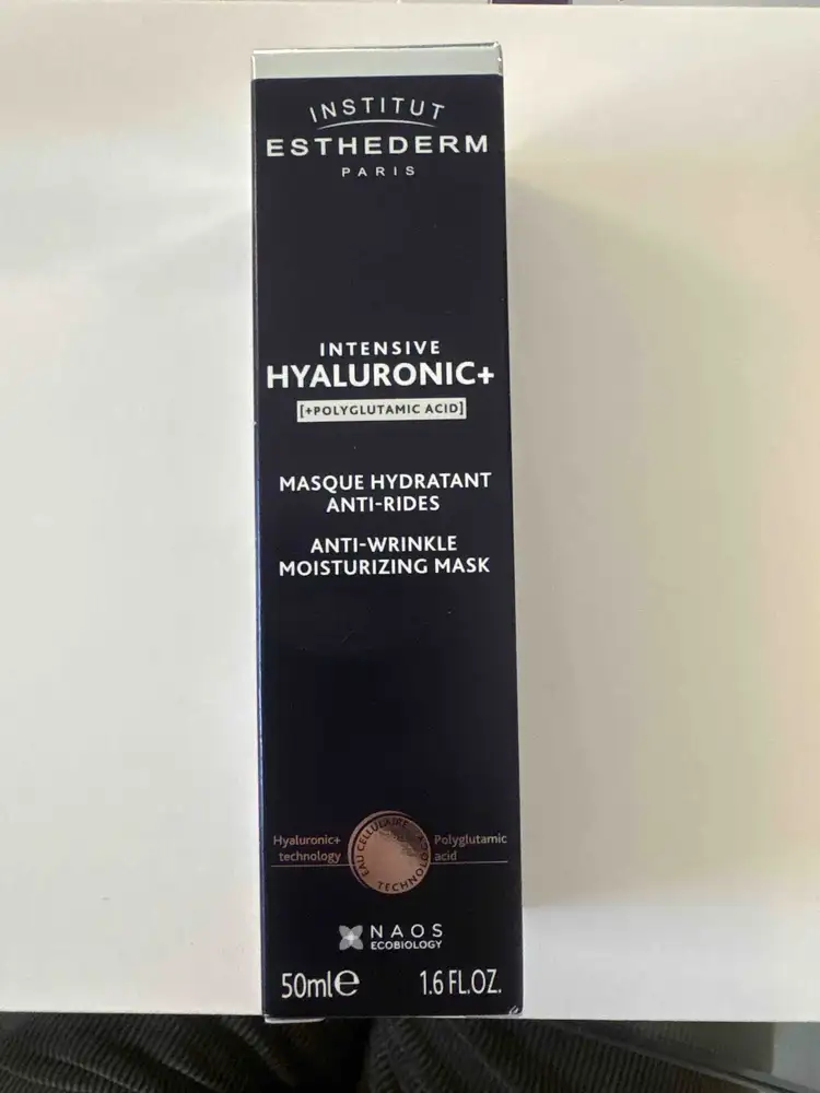 ESTHEDERM - Intesive hyaluronic+ - Masque hydratant anti-rides