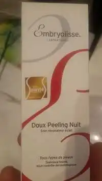 EMBRYOLISSE - Doux Peeling Nuit - Soin rénovateur éclat