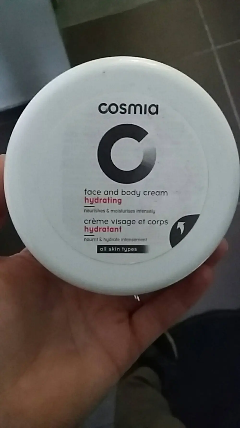 COSMIA - Crème visage et corps