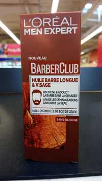 L'ORÉAL - Men expert Barber club - Huile barbe longue & visage