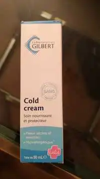 LABORATOIRES GILBERT - Cold cream - Soin nourrissant et protecteur