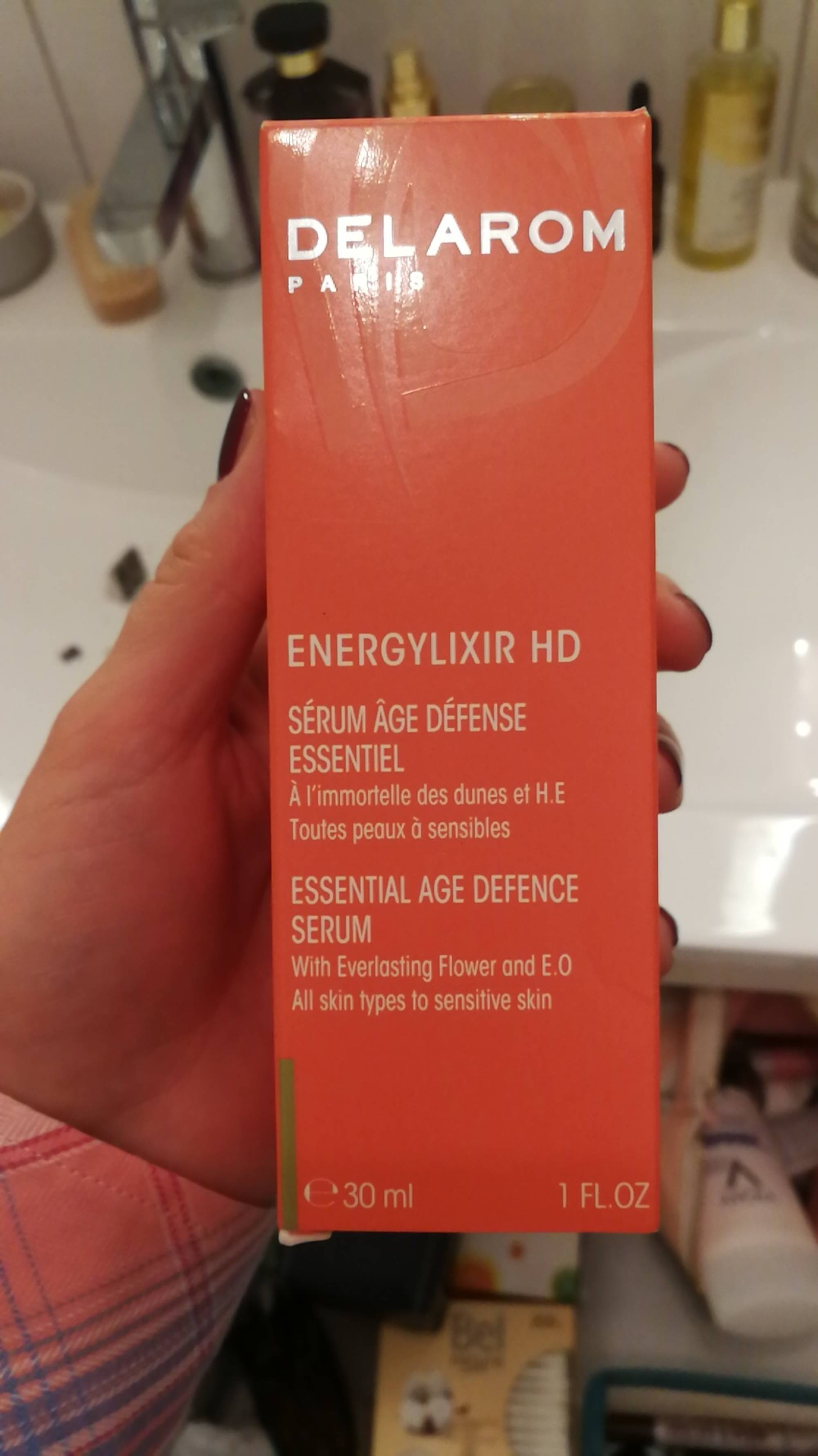 DELAROM - Energylixir HD - Sérum âge défense 