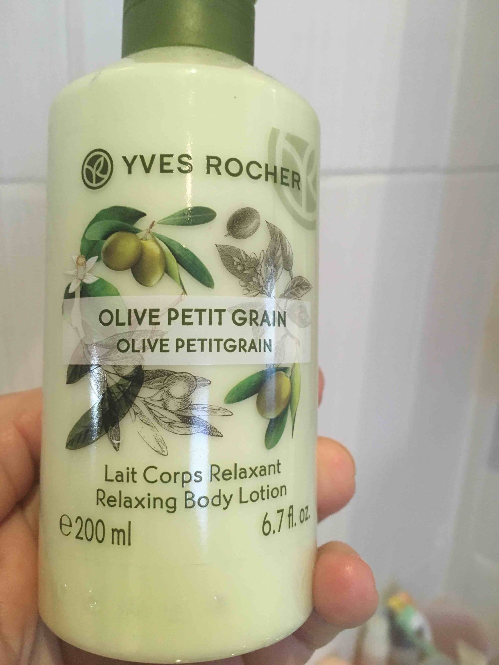 YVES ROCHER - Olive petit grain - Lait corps relaxant