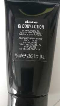 DAVINES - Oi body lotion with roucou oil