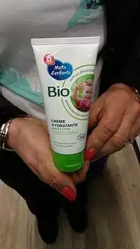 LECLERC MARQUE REPÈRE - Mots d'enfants bio - crème hydratante