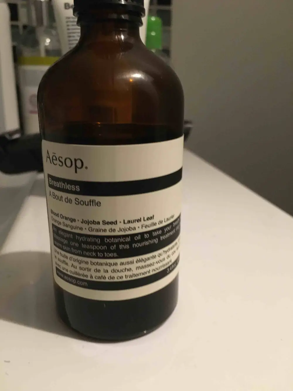 AESOP - Breathless - A bout de souffle