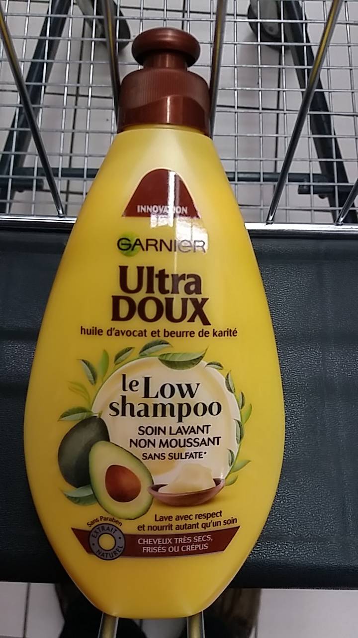 GARNIER - Ultra doux le low shampoo soin lavant non moussant