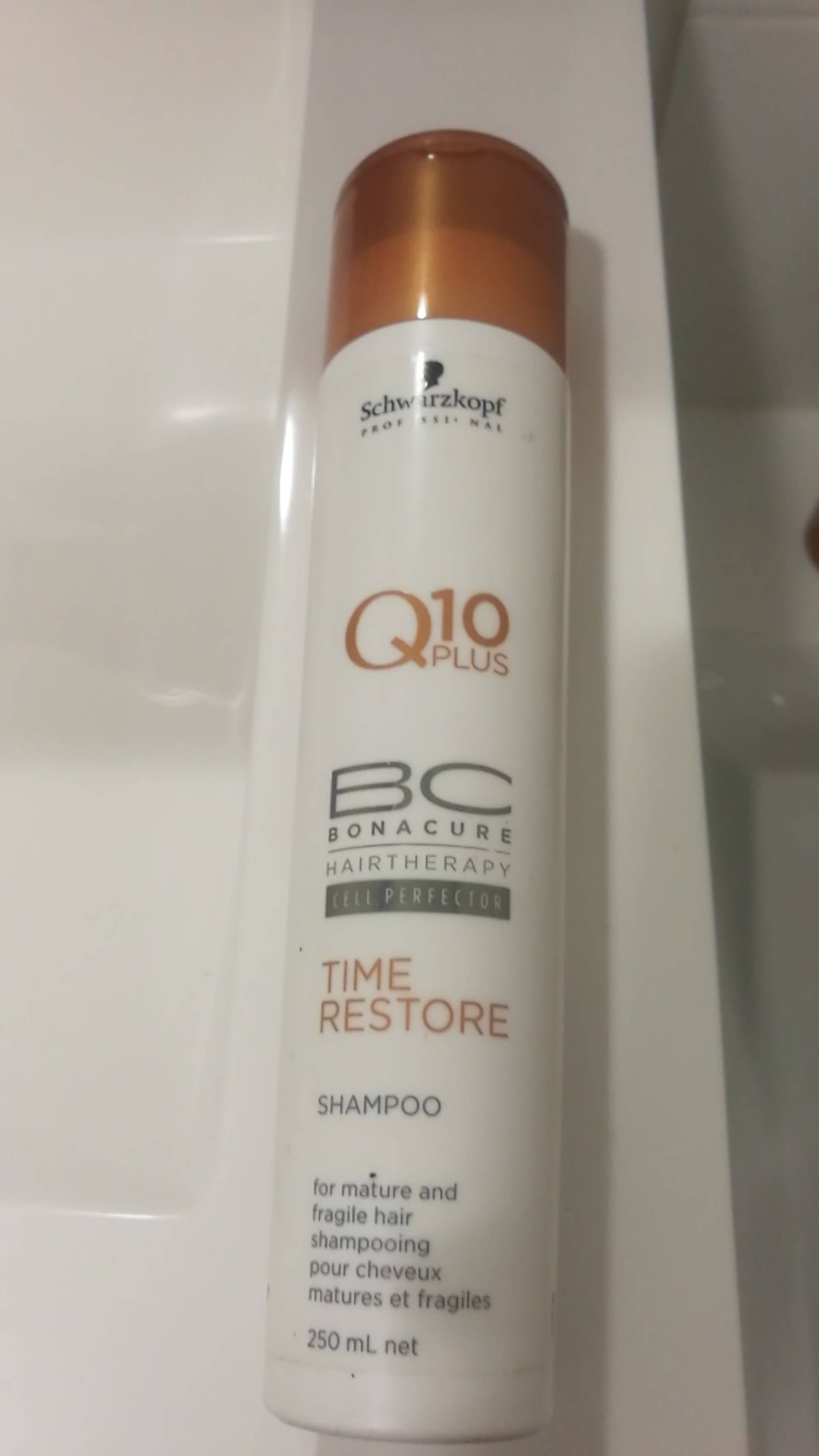 SCHWARZKOPF - Q10 plus Time Restore - Shampooing