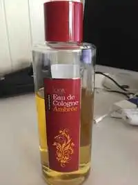 SOOA - Eau de cologne ambrée