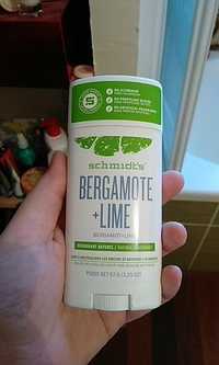 SCHMIDT'S - Bergamote + lime - Déodorant naturel