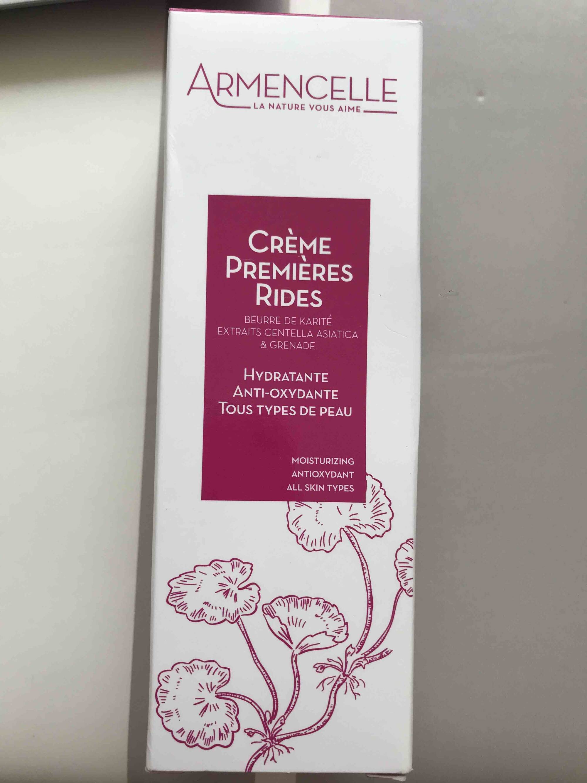ARMENCELLE - Crème premières rides