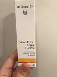 DR. HAUSCHKA - Crème de Jour Légère à la Rose