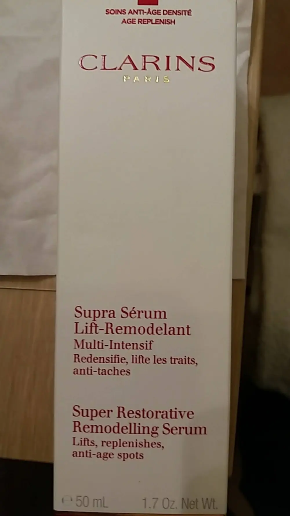 CLARINS - Supra sérum lift-remodelant - Soins anti-âge densité