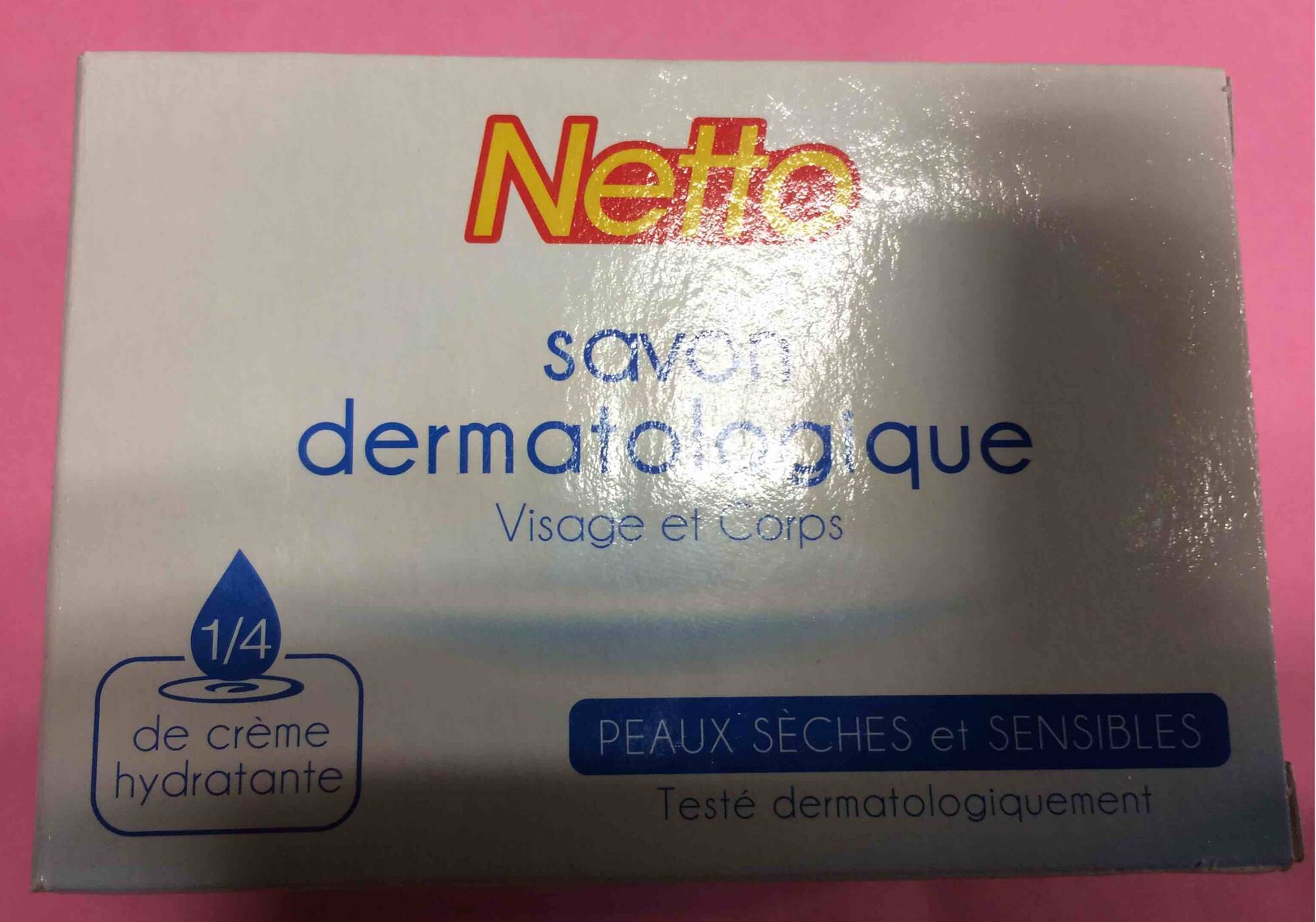 NETTO - Savon dermatologique visage et corps