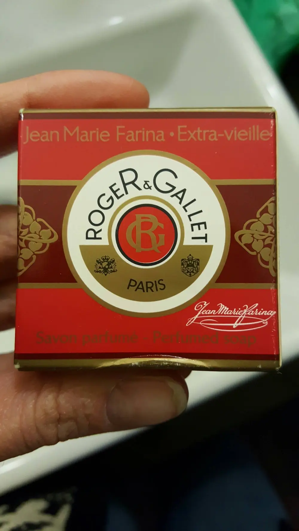 ROGER & GALLET - Jean Marie Farina extra vieille - Savon parfumé