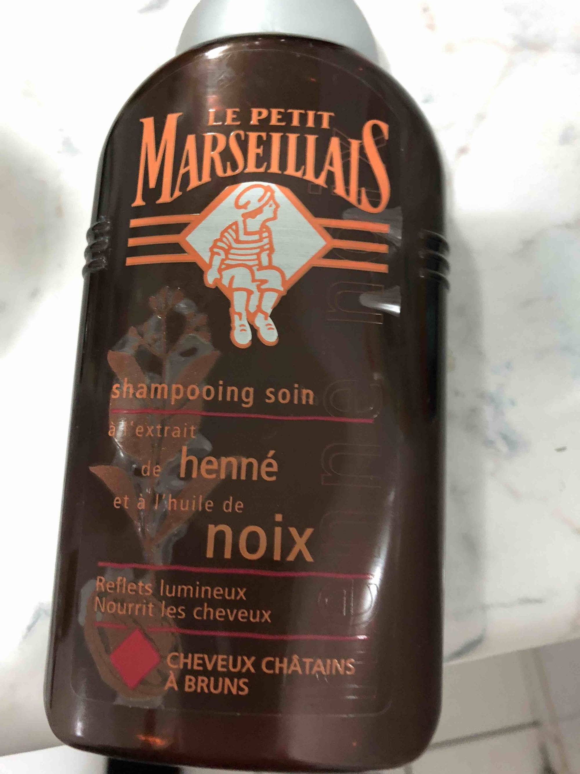 LE PETIT MARSEILLAIS - Henné et noix - Shampooing soin cheveux châtains