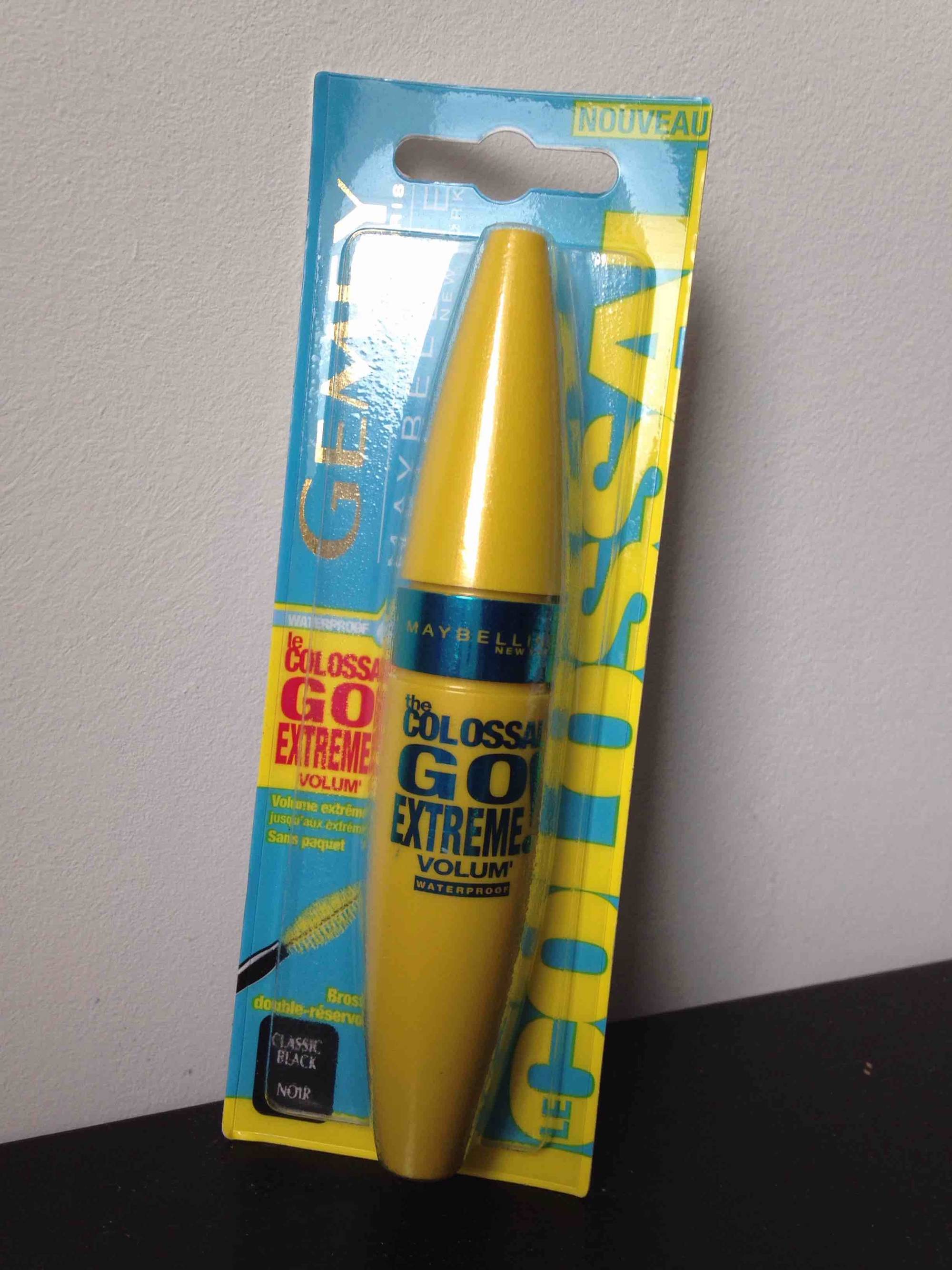 GEMEY MAYBELLINE - The colossal go extreme volum waterproof - Mascara