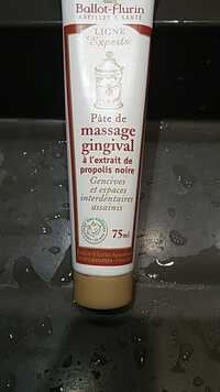BALLOT-FLURIN - Pâte de massage gingival 